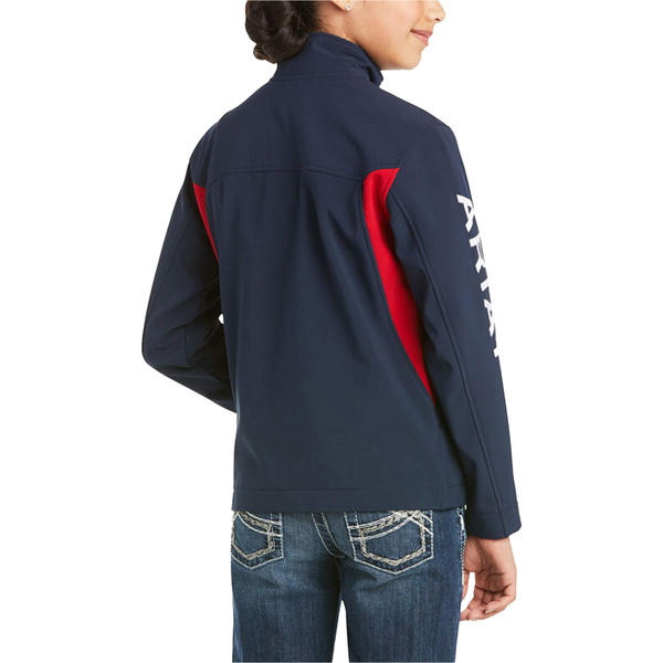 Ariat Kinder Neu Team Softshell Jacke - Navy
